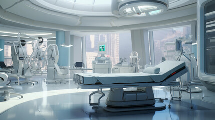 Futuristic Hospital: Pioneering Health in the Future