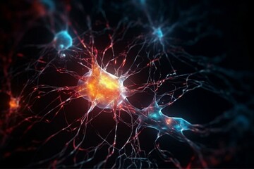 Activity of brain neurons during cinematic experience. Generative AI
