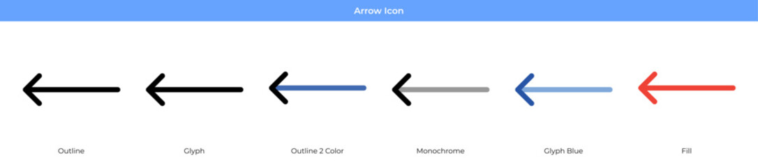 Arrow Icon Set