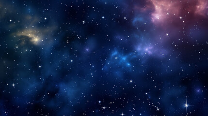 Fototapeta na wymiar Realistic Stars dance. Background with Star and Space content. Space Background With Nebula And Stars. 