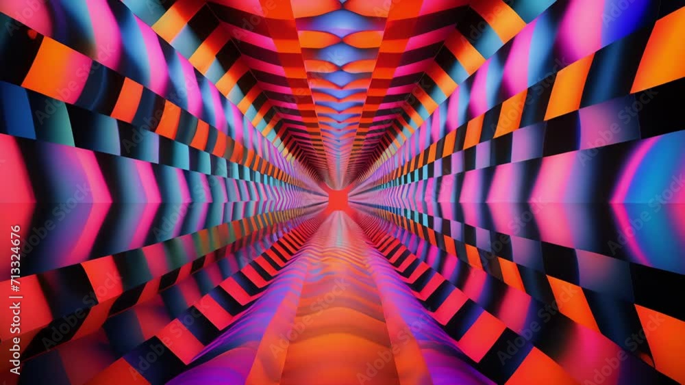 Poster step into a realm of optical illusions and impossible geometries, where nothing is as it seems in th