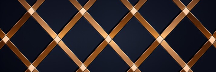 Navy argyle and brown diamond pattern, in the style of minimalist background