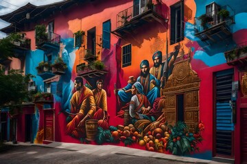 street in the city