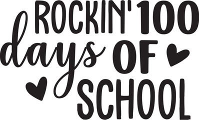 Rockin' 100 Days of School