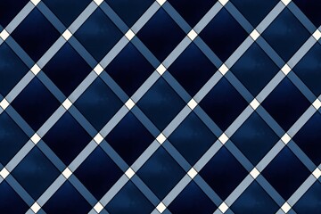 Navy argyle and indigo diamond pattern, in the style of minimalist background