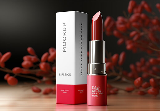Lipstick Mockup Generated with AI