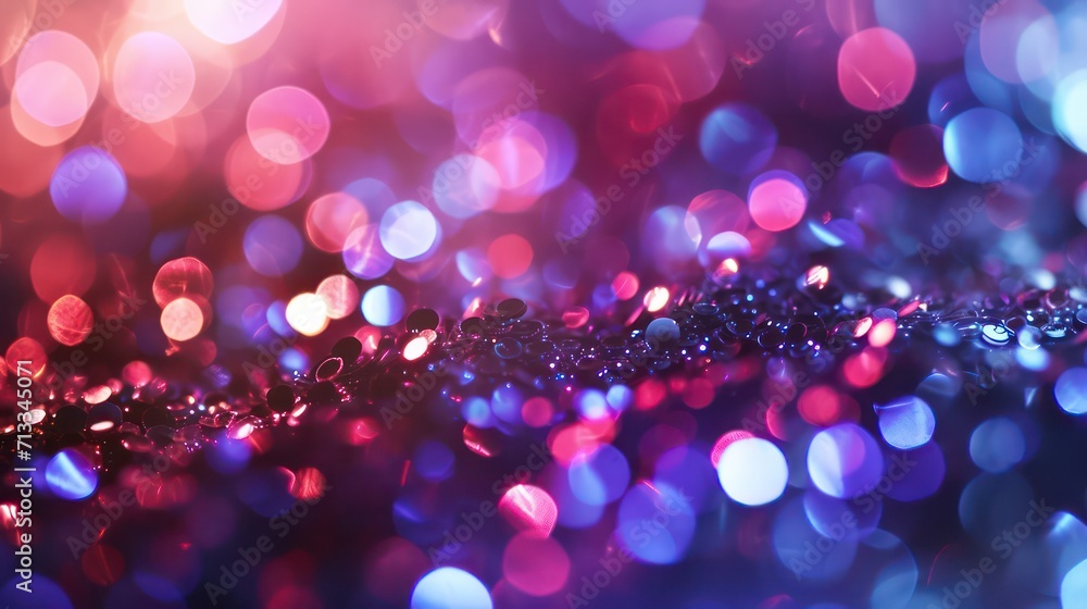 Poster abstract bokeh background