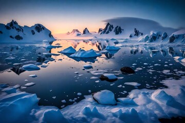 sunrise over the mountains