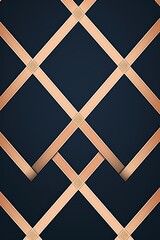 Navy argyle and peach diamond pattern, in the style of minimalist background