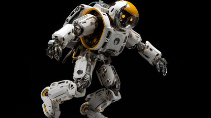 A humanoid robot the astro x space explorer