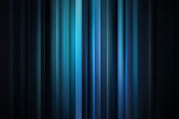Straight vertical lines with blue tones on black background