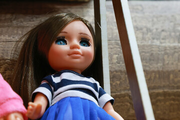 Obraz premium little child toy