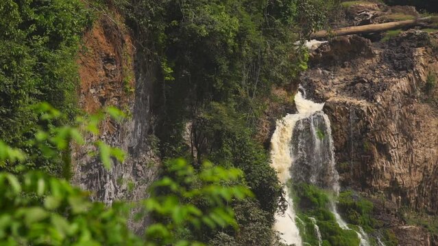 Ekom Nkam falls, Melong, Cameroon, West Africa