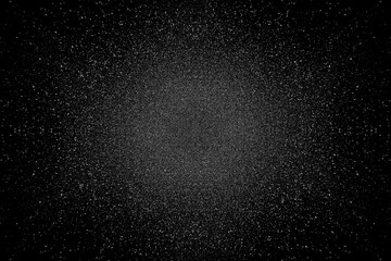 white black glitter texture abstract banner background with space. Twinkling glow stars effect....