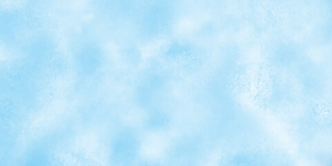 Brush painted aquarelle paint Light sky blue watercolor texture, ocean blue watercolor splash texture, Watercolor Shades The White Cloud and Blue Sky with small clouds.	