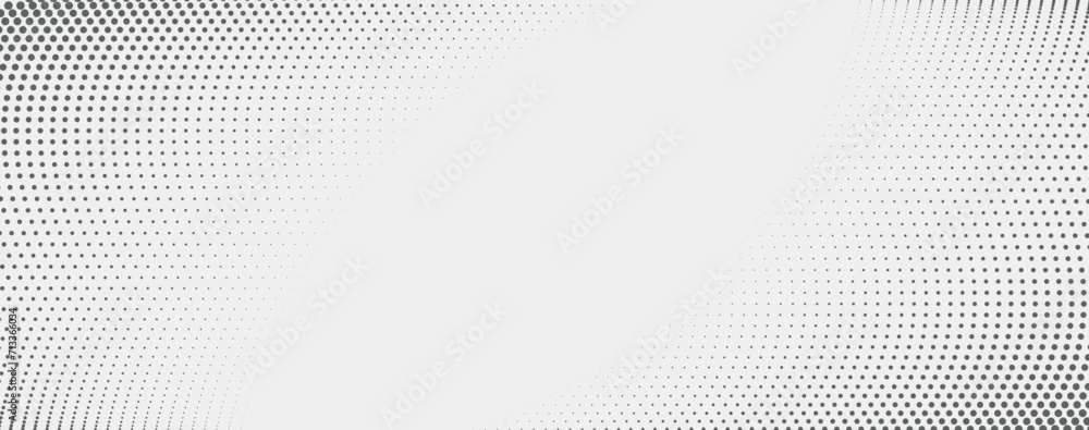 Fototapete halftone pattern dot background texture overlay grunge distress linear vector. Vector halftone dots. Halftone vector Technology Background