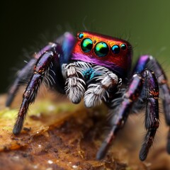 World some terrible poisonous spider image Generative AI