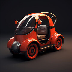 small single seater electric car