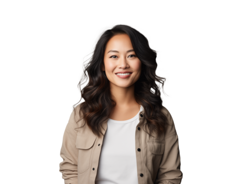 portrait of an Asian woman