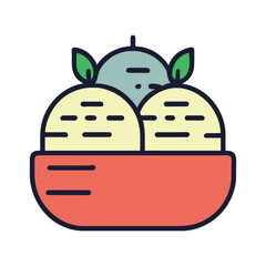 Potato cute illustration vector SVG