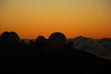 Fototapeta na wymiar Sunset at the Observatory