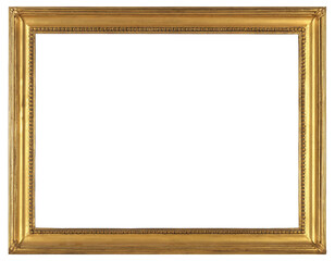 Large picture frame on a transparent background, in PNG format.