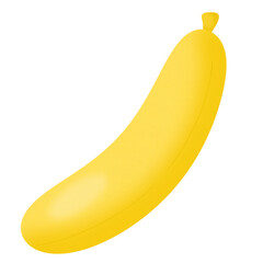 banana isolated.