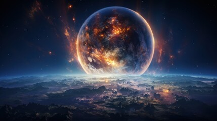 Vniverse planets space UHD wallpaper