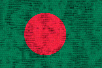 National Flag of Bangladesh. Background  with flag  of Bangladesh.