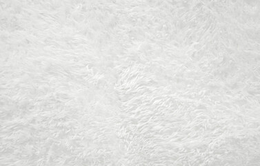Monochrome black and white (grey) tone of fluffy wool fur. Abstract  horizontal seamless fabric...