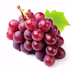 Fototapeta premium grapes isolated on a white background