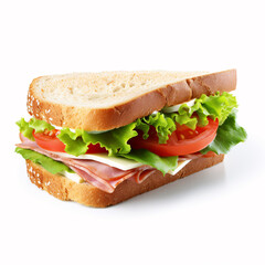 sandwich isolated on a white background