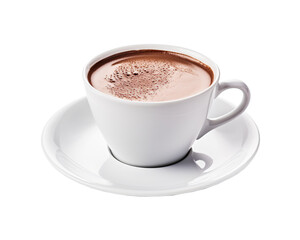 Fototapeta premium cup of coffe transparent good for digital editing creations. generative AI