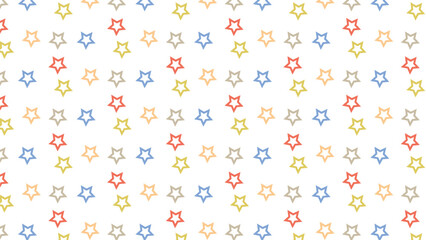 Fototapeta na wymiar Star seamless pattern background design vector image. simple texture wallpaper geometric design