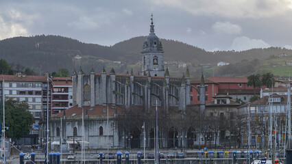 Beautiful surroundings of Bilbao Spain.