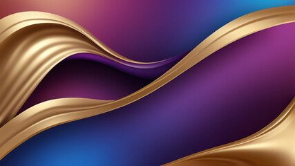 abstract background with a wave