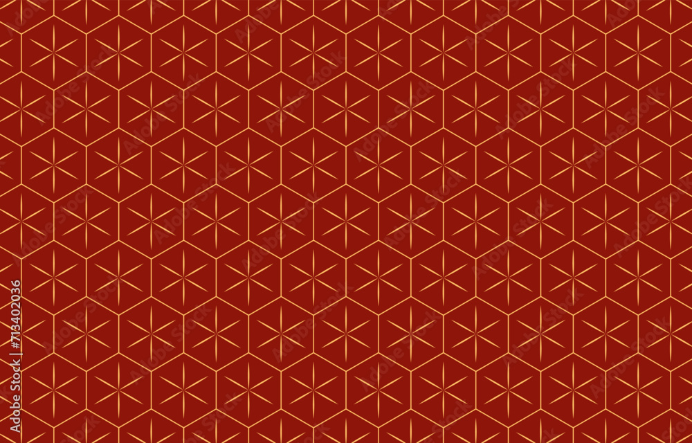 Wall mural lunar new year pattern - red pattern design for lunar or chinese new year.