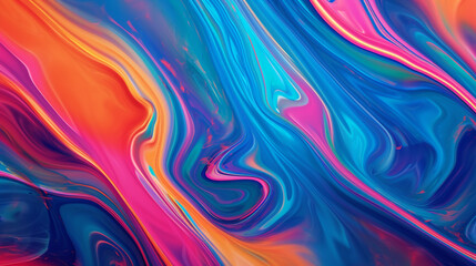 a liquid gradient with many colors, distorted texture