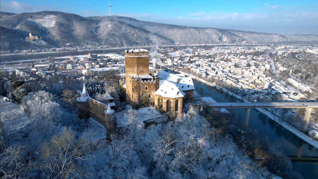 Burg Lahneck Lahnstein und Schlo&szlig; Stolzenfels