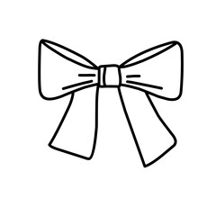 Hand Drawn Bow 