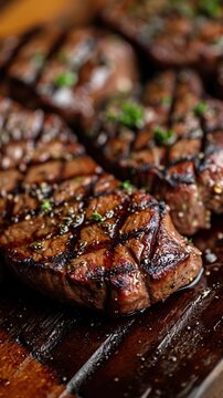 A Close-up Photography of Delicious Steak