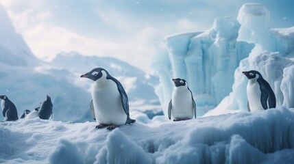 penguin in polar regions