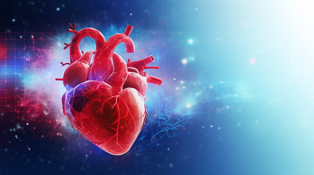 an animation that simulates a heartbeat, with the heart expanding and contracting, synchronized with the concept of systolic and diastolic pressures.