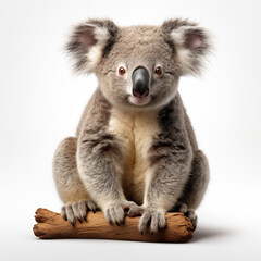 close up of a koala