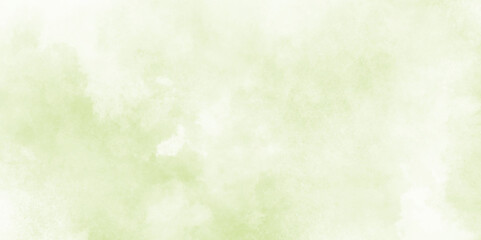 Abstract Watercolor shades blurry and defocused Cloudy Blue Sky Background, Vintage olive grunge surface backdrop. Digital paint for template or any design spring color with faint distressed vintage ,