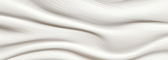 white wood background with a flowing pattern, in the style of futuristic organic, shaped canvas, abstraction-création, marble, striped, creased, rounded