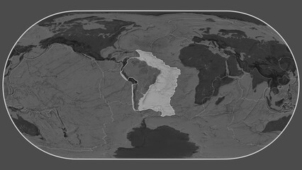 South American plate - neighborhoods. Eckert III. Bilevel