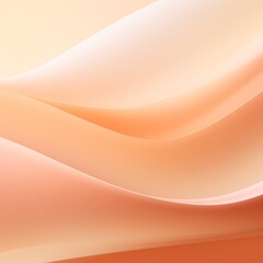 abstract background, wavy lines and a soft gradient in pink and peach fuzz tones. backdrop, texture for your design.