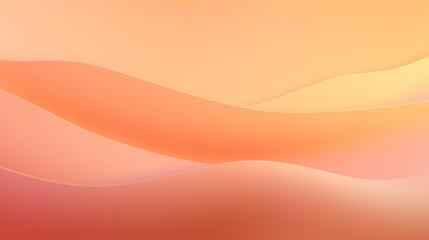 Fototapeta premium abstract background, wavy lines and a soft gradient in pink and peach fuzz tones. backdrop, texture for your design.