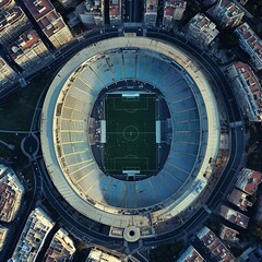 Obraz premium Background Wallpaper Related to Football Sports